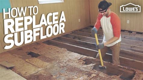 Can you remove old subfloor?